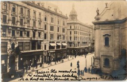 T2/T3 1902 Budapest V. Kossuth Lajos Utca, Gyógyszertár A Kígyóhoz, Wirth J. Fia,... - Non Classés