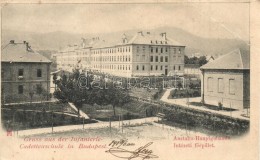 T4 1898 Budapest II. LipótmezÅ‘, Hidegkúti út. Cs. és Kir. Gyalogsági... - Non Classés