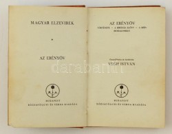 Vég István (szerk.): Az Erényöv. Magyar Elzevirek. Bp., é.n.,... - Unclassified