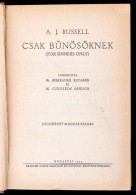 A. J. Russell: Csak BÅ±nösöknek. (For Sinners Only.) Fordították Ifj. Biberbauer... - Unclassified