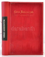 Híres Asszonyok. Vázlatok A Világtörténet Nevezetes NÅ‘alajairól. Bp.,... - Non Classés