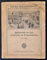 Thora Goldschmidt: Bildertafeln Für Den Unterricht Im Französischen. Leipzig, 1919, Ferdinand... - Unclassified