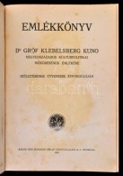 Emlékkönyv Dr. Gróf Klebelsberg Kunó Negyedszázados Kulturpolitikai... - Non Classés