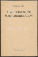 Stern Samu: A Zsidókérdés Magyarországon, Bp., 1938. Pesti Izraelita... - Unclassified