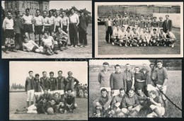 Cca 1930-1960 8 Db KülönbözÅ‘ Magyar Focicsapatot ábrázoló Fotó /... - Autres & Non Classés