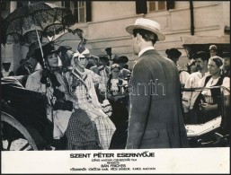 1958 Filmfotók A 'Szent Péter EsernyÅ‘je' CímÅ± Magyar FilmbÅ‘l, 4 Db, TörÅ‘csik Mari,... - Autres & Non Classés