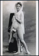 Cca 1910 Régi Képek, Szép Emlékek, 2 Db Szolidan Erotikus Fénykép,... - Autres & Non Classés