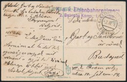 1916 Tábori Lap Belgrádból Garbay Sándornak, KésÅ‘bb A Magyar... - Other & Unclassified