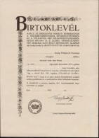1945 Az Ideiglenes Nemzeti Kormány Nagybirtokrendszer MegszüntetésérÅ‘l... - Zonder Classificatie