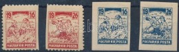 1926 Arató - Búcsúzó Szétvágott Párok Kék és Piros... - Zonder Classificatie