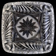 Kristály Kínáló Tál. Hibátlan 17x17 Cm - Glass & Crystal
