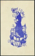 Alexey Yupatov (1911-1975): Ex Libris Okolo Kulak. Litográfia, Papír, Jelzett A Litón,... - Autres & Non Classés