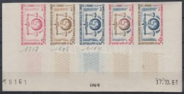 ** 1963 15 éves Az Emberi Jogok Nyilatkozata Mi 393 5 Klf Fogazatlan Színpróba... - Sonstige & Ohne Zuordnung