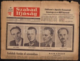 1956 A Szabad Ifjúság, A DISZ Központi VezetÅ‘ségének Lapja, Október 6-i... - Zonder Classificatie