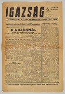 1956 Az Igazság, A Forradalmi Magyar Honvédség és Ifjúság Lapja... - Zonder Classificatie