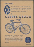 Cca 1940 Weiss Manfréd Gyár Csepel Kerékpár Reklámnyomtatvány / Bike... - Non Classés