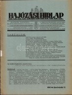 1934 A Hajózási Hírlap Közlekedési Közgazdasági és... - Non Classés