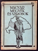 Cca 1930 Magyar Megyék és Városok, A Budapesti Hírlap 50 éves Jubileumi... - Non Classés