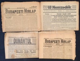 1920-1922 A Budapesti Hírlap 5 Száma + A Dunántúl C. újság 2 Száma... - Sin Clasificación