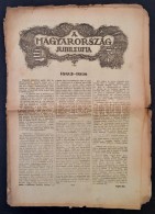 1918 A Magyarország CímÅ± újság Jubileumi Kiadása (1893-1918) - Zonder Classificatie