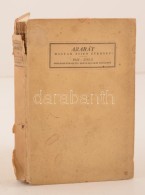 1942 Ararát. Szerkesztette Komlós Aladár. Magyar Zsidó Évkönyv.... - Altri & Non Classificati