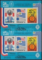 ** 1975 100 éves Az UPU; Olimpia, USA Bicentenárium Blokk Mi 28 Fogazott és Vágott - Altri & Non Classificati