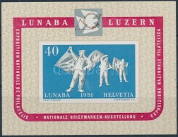 ** 1951 Bélyegkiállítás Blokk Mi 14 - Otros & Sin Clasificación