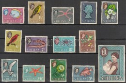 ** 1961 Forgalmi Sor / Definitive Set Mi 146-159 (155 Betapadt / Gum Disturbance) - Autres & Non Classés