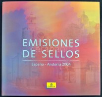 ** Spanyolország, Andorra Spanyol Posta 2004 Bélyeg évkönyv Bélyegek és... - Otros & Sin Clasificación