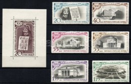 ** 1959 500 éves Bukarest Mi 1795-1800 + Block 44 - Andere & Zonder Classificatie