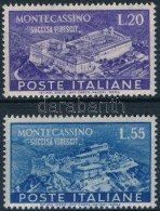 ** 1951 Montecassino Mi 837-838 - Otros & Sin Clasificación