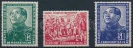 ** 1951 Német-kínai Barátság Mi 266-268 - Sonstige & Ohne Zuordnung