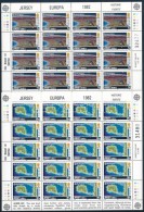 ** 1982 Europa CEPT: Történelmi Eseményes Kisív Sor Mi 278-281 - Altri & Non Classificati