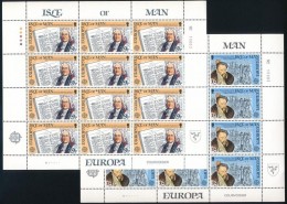 ** 1982 Europa CEPT: Történelmi Eseményes Kisív Sor Mi 213-214 - Sonstige & Ohne Zuordnung