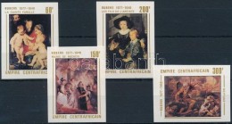 ** 1978 Rubens Festmények Vágott Sor Mi 527-530 - Sonstige & Ohne Zuordnung