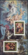 ** 1978 Rubens Festmények Sor Blokk Formában Mi 606-609 - Altri & Non Classificati
