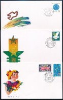 1987-1988 6 Db FDC - Andere & Zonder Classificatie