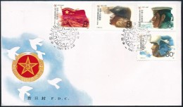 1987 Hadsereg; Egyenruha FDC Mi 2131-2134 - Andere & Zonder Classificatie