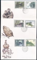 1984 Tájak 3 Db FDC Mi 1978-1983 - Andere & Zonder Classificatie