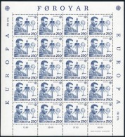 ** 1983 Europa CEPT: Az Emberi Elme Nagy Alkotásai Kisív Sor Mi 84-85 - Other & Unclassified