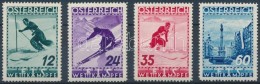** 1936 FIS VB, Innsbruck Sor Mi 623-626 - Autres & Non Classés