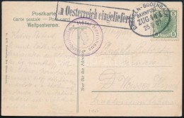 1907 Képeslap DRESDEN-BODENBACH Vasúti Bélyegzéssel - Other & Unclassified