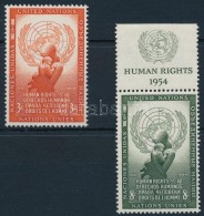 ** 1954 Emberi Jogok Napja Sor Mi 33-34 - Other & Unclassified