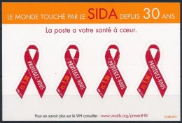 ** 2011 AIDS Kampány Fóliaív Mi 771 - Autres & Non Classés