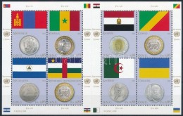 ** 2011 Zászlók és érmek Kisív Mi 743-750 - Andere & Zonder Classificatie