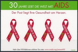 ** 2011 AIDS Elleni Kampány Fóliaív Mi 729 - Andere & Zonder Classificatie
