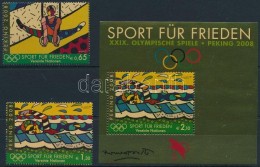 ** 2008 Olimpia Sor Mi 545-546 + Blokk Mi 22 - Sonstige & Ohne Zuordnung