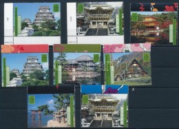 ** 2001 UNESCO Világörökség Japán Mi 333-340 - Other & Unclassified