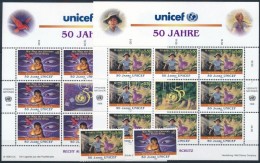 ** 1996 Unicef Sor + Kisívsor Mi 218-219 - Sonstige & Ohne Zuordnung