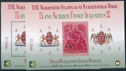 ** 2013 Nemzetközi Filatélia és Numizmatikai Börze Elnökség... - Sonstige & Ohne Zuordnung